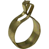 ANELLO AUTOPLISSETTANTE X SCORRITENDA - ACCIAIO OTTONATO CF=PZ 10 D.MM 26- 1 confezioni