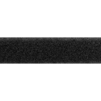 VELCRO ADESIVO TENDA FEMMINA  NERO H.CM 2 MT 50