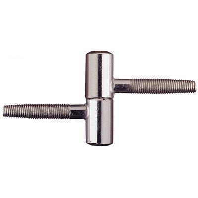 CERNIERA TIPO ANUBA - ACCIAIO NICHELATO MM 14- 25 pezzi