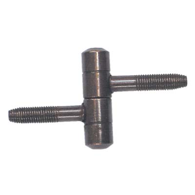 CERNIERA TIPO ANUBA - ACCIAIO BRONZATO MM 14- 25 pezzi