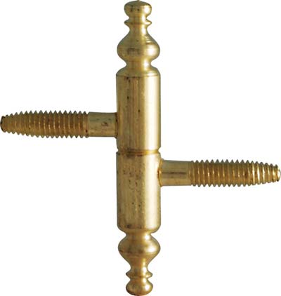 CERNIERA BAROCCO TIPO ANUBA - ACCIAIO OTTONATO MM  9- 20 pezzi