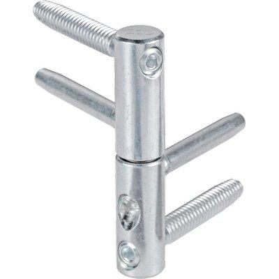 CERNIERA ANUBA 3D AGB  ACCIAIO ZINCATO MM 16