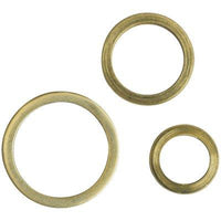 RONDELLA ALZAPORTA - OTTONE TORNITO MM 10 CF=PZ 100- 2 confezioni