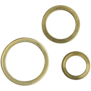 RONDELLA ALZAPORTA - OTTONE TORNITO MM 12 CF=PZ 100- 2 confezioni