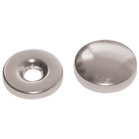 ORLO SOTTOVITE + BORCHIA - OTTONE NICHELATO MM 20 CF=PZ 200- 1 confezioni