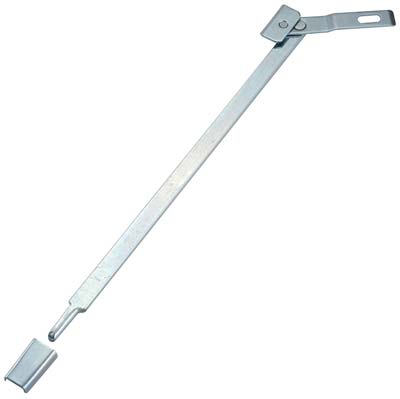 PALETTO A SALDARE A LEVA 310 COMBI - ZINCATO 1 SNODO GUIDA PASSANTE MM 465- 2 pezzi