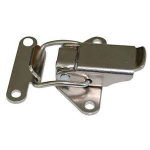 CHIUSURA A LEVA - ACCIAIO GREZZO NICHELATO + INCONTRO MM  52X33- 20 pezzi