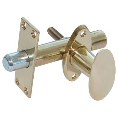 PALETTO NOTTE  OTTONE LUCIDO MM 80+25X65 + INCONTRO MM 24X65