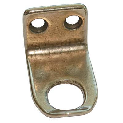 INCONTRO CRICCHETTO VASISTAS - OTTONE LUCIDO MM 24X40 H.MM 22- 10 pezzi