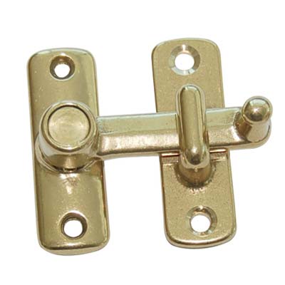 TAVELLINO A SCATTO OTTONE LUCIDO - MM 16X50 H.MM 19 + INCONTRO MM 16X50 I.MM 15- 10 pezzi