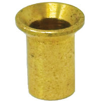 POZZETTO X ASTA CREMONESE - OTTONE LUCIDO MM  6- 10 pezzi