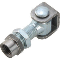 CARDINE A SALDARE CAVALLOTTO + BOCCOLA 376 COMBI - ZINCATO REGOLABILE M18- 6 pezzi