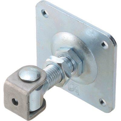 CARDINE A SALDARE CAVALLOTTO + PIASTRA 378 COMBI - ZINCATO REGOLABILE M16- 5 pezzi