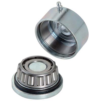 PIASTRA A SALDARE 346 COMBI  ZINCATA + CUSCINETTO A RULLI MM 50