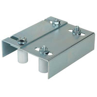 PIASTRA GUIDA CANCELLO 462 COMBI  ZINC REGOLABILE MM 149/197X220 S.CANC MM 102/107