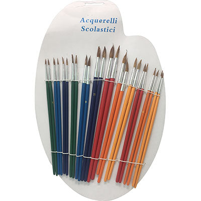 PENNELLI ACQUARELLI - n° 1 A 12  CF=PZ 24- 2 confezioni