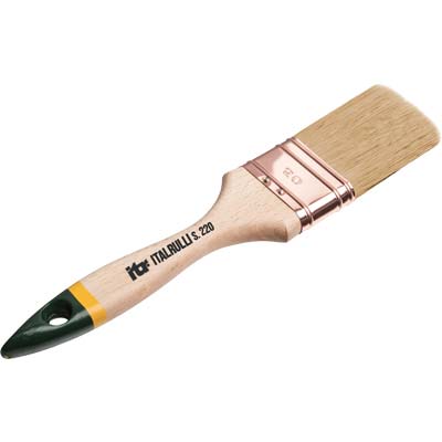 PENNELLESSA M.LEGNO 220 ITR - SETOLA BIONDA MM 50X57- 12 pezzi