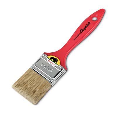 PENNELLESSA MANICO PLASTICA 529 CINGHIALE - SETOLA BIONDA MM 70X52- 12 pezzi