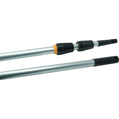 MANICO TELESCOPICO ALLUMINIO UP ITALIA  MM 25/28/32 H.CM 170/450