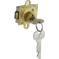 SERRATURA CASELLARI POSTALI 143 IBFM - OTTONATA CILINDRO MM 12- 5 pezzi