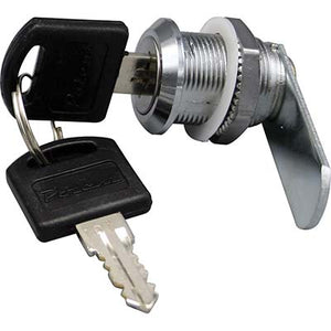 SERRATURA A CILINDRO 6000 LEVA DRITTA - ACCIAIO CROMATO F.MM 19 L.MM 30- 5 pezzi