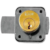 SERRATURA A CILINDRO X ANTINE 107214 ISEO  OTTONE MM 40 CILINDRO MM 22X20 DX