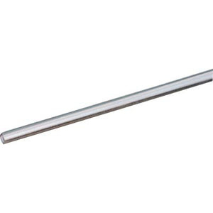 ASTA SERRATURA AD ASTE ROTANTI - ACCIAIO NICHELATO CM 130- 2 pezzi