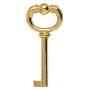 CHIAVE MOBILI H/1220 - ZAMA OTTONE LUCIDO MM 74- 10 pezzi