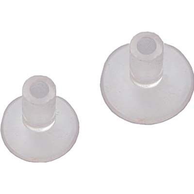 VENTOSA + GAMBO PRONTY - PVC TRASPARENTE G.MM 6X12 MM 20 CF=PZ 4- 12 confezioni