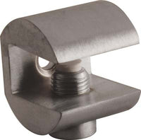 REGGIVETRO A MORSETTO COTTALI - OTTONE CROMO SATINATO D.MM 23 S.VETRO MAX MM 10- 4 pezzi