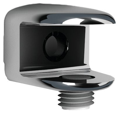 REGGIVETRO A MORSETTO BOLIS - ZAMA CROMATO D.MM 21 S.VETRO MAX MM 10,5 CF=PZ 2- 5 confezioni