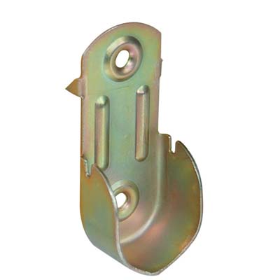 REGGITUBO ARMADIO TONDO LATERALE ACCIAIO - TROPICALIZZATO TUBO MM 18- 100 pezzi