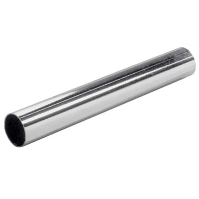 TUBO ARMADIO TONDO CROMATO - ACCIAIO MT 3 MM 25