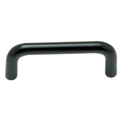 MANIGLIETTA ZAMA X MOBILI - NERO I.MM 64- 10 pezzi