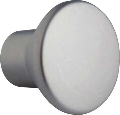 POMOLO ZAMA SFERA PIANA 2401 METALSTYLE - CROMO OPACO MM 24X24- 10 pezzi