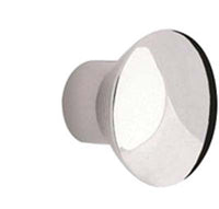 POMOLO ZAMA SFERA PIANA 2401 METALSTYLE - CROMO LUCIDO MM 24X24- 10 pezzi