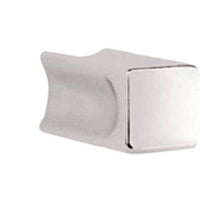 POMOLO ZAMA QUADRO 2388 METALSTYLE - CROMO LUCIDO MM 10X10- 10 pezzi