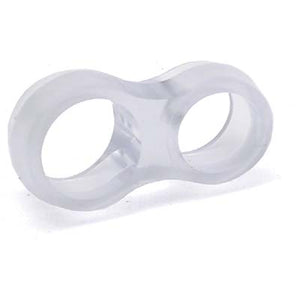 PARACOLPI MANIGLIA DOPPIO PRONTY - SILICONICO TRASPARENTE CF=PZ 4- 12 confezioni