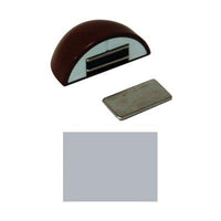 FERMAPORTE MAGNETICO AP 123 - RESINA TERMOPLASTICA CROMO LUCIDO- 10 pezzi