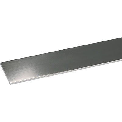 PROFILO PIATTO ARCANSAS - ALLUM ARGENTO LUX S.MM 2,0 MM 30 H.CM 200- 5 pezzi