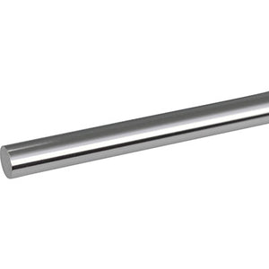 PROFILO TUBO PIENO ARCANSAS - ALLUM ARGENTO LUX MM 8 H.CM 100- 5 pezzi