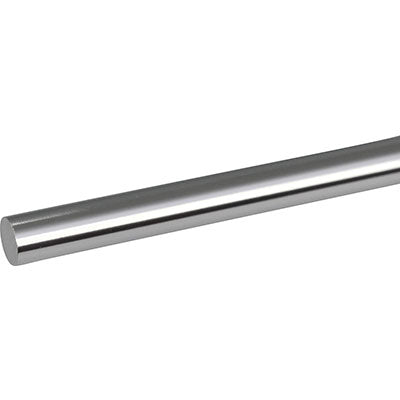 PROFILO TUBO PIENO ARCANSAS - ALLUM ARGENTO LUX MM 8 H.CM 100- 5 pezzi