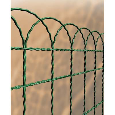 RETE ORNAMENTALE AIUOLE STARS  PLASTIFICATA L.MT 25 H.CM  40