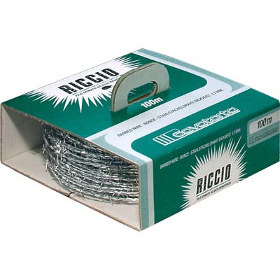 FILO SPINATO ZINCATO RICCIO CAVATORTA  MM 1,7 L.MT 100