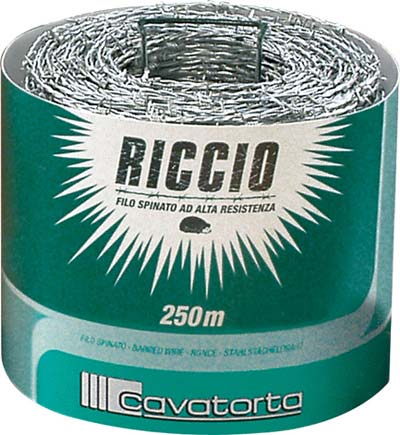 FILO SPINATO ZINCATO RICCIO CAVATORTA  MM 1,7 L.MT 250