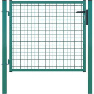 CANCELLO PEDONALE ITALIA  VERDE CM 100 H.CM 100