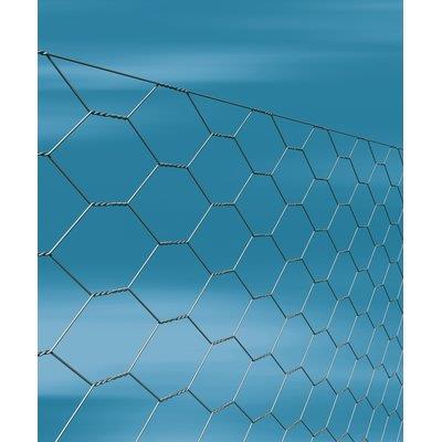 RETE TRIPLA ZINCATA 16/2 MARGHERITA CAVATORTA  M/n° 16/2 n° 2=MM 06 L.MT 50 H.CM 100