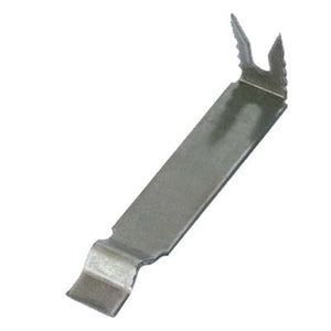 ARPIONE LAMPO DOPPIA PUNTA - ACCIAIO MM 90- 100 pezzi