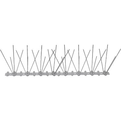 DISSUASORE VOLATILI A SPILLI INOX/PU STARS - 40 PUNTE CM 50 X2,2 H.CM 11- 60 pezzi