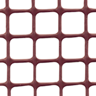 RETE PLASTICA BALCONE QUADRA TENAX  HDPE MARRONE MM 10X10 H.CM 100 ML 50